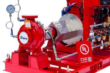 UL & FM DIESEL DRIVEN FIRE WATER PUMPS END SUCTION PUMP WITH CONTROLLER