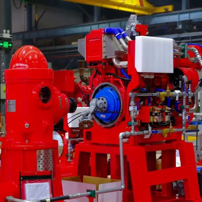 1500GPM 155PSI UL/FM Diesel Vertical Turbine Fire Pump NFPA 20 Επείγουσα παροχή νερού για βιομηχανικές δημοτικές εγκαταστάσεις NMFIRE