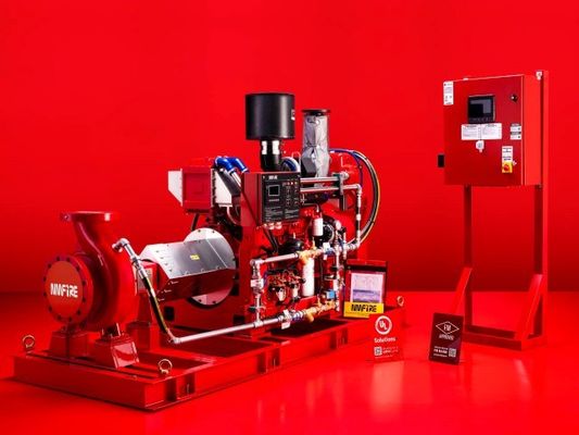 38KW UL Listed Diesel Motor Driven Fire Water Pumps Τελική αντλία αναρρόφησης