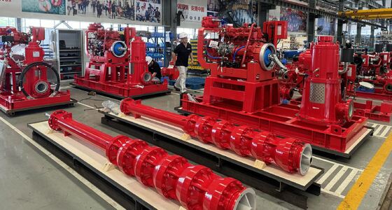 150VTP230-20 κάθετη τουρμπίνα κινητήρας ντίζελ πυροσβεστική αντλία 1000 GPM, UL / FM πιστοποιημένο