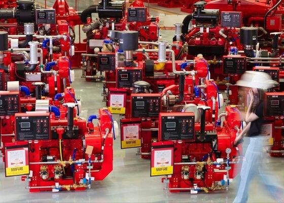 Διοδηγός αντλίας πυρκαγιάς ντίζελ NM4-105 UL NMFIRE