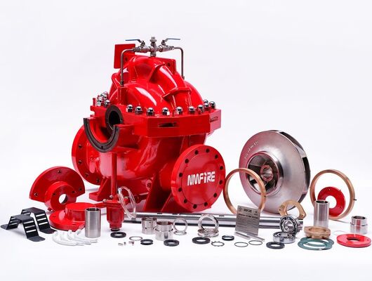 SCF100-80-200 Οριζόντια Αντλία Πυρόσβεσης Διχασμένης Κάσας UL/FM 300–500 GPM, 300 GPM @ 132 PSI Σχεδιασμένη για Συστήματα Πυροπροστασίας NFPA 20
