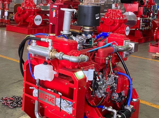 Διοδηγός αντλίας πυρκαγιάς ντίζελ NMFIRE NM4-105 UL