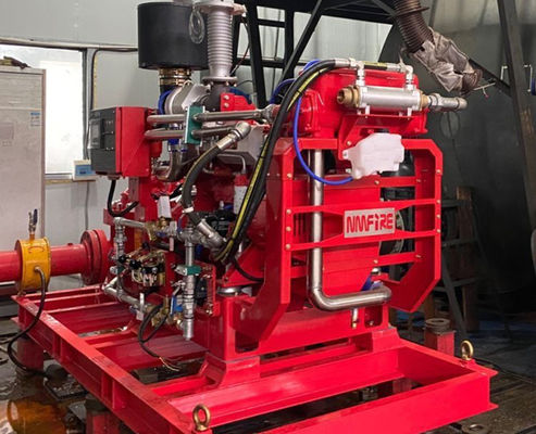 NM6-114 Fire Diesel Engine UL listed Used / 209 KW in Fire Fighting Field