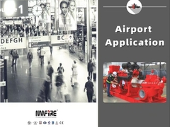 Πυροσβεστικές αντλίες NMFIRE 6000gpm UL/FM με κινητήρα ντίζελ για αεροδρόμια